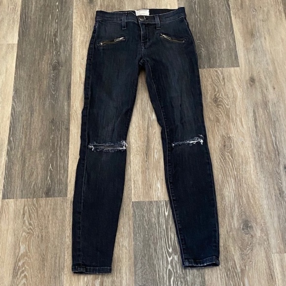 CURRENT ELLIOTT The Soho Stiletto Destroy Jeans 24 - Picture 3 of 9